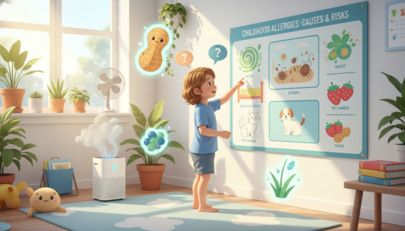 Uzroci alergija kod dece i faktori rizika Uzroci alergija kod dece i faktori rizika